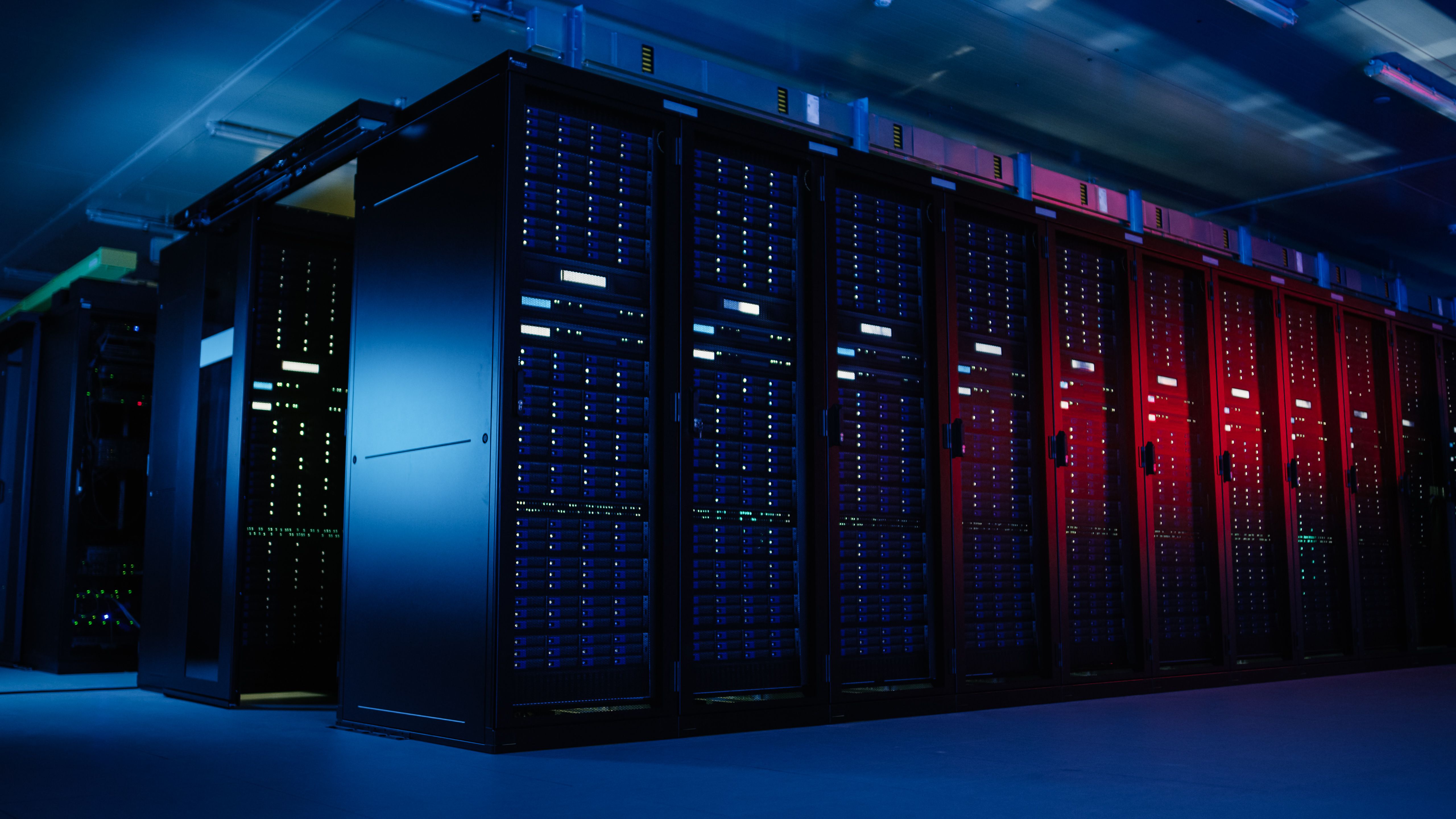 Image of a server room